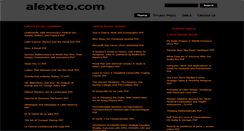Desktop Screenshot of alexteo.com