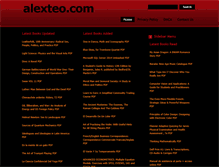 Tablet Screenshot of alexteo.com